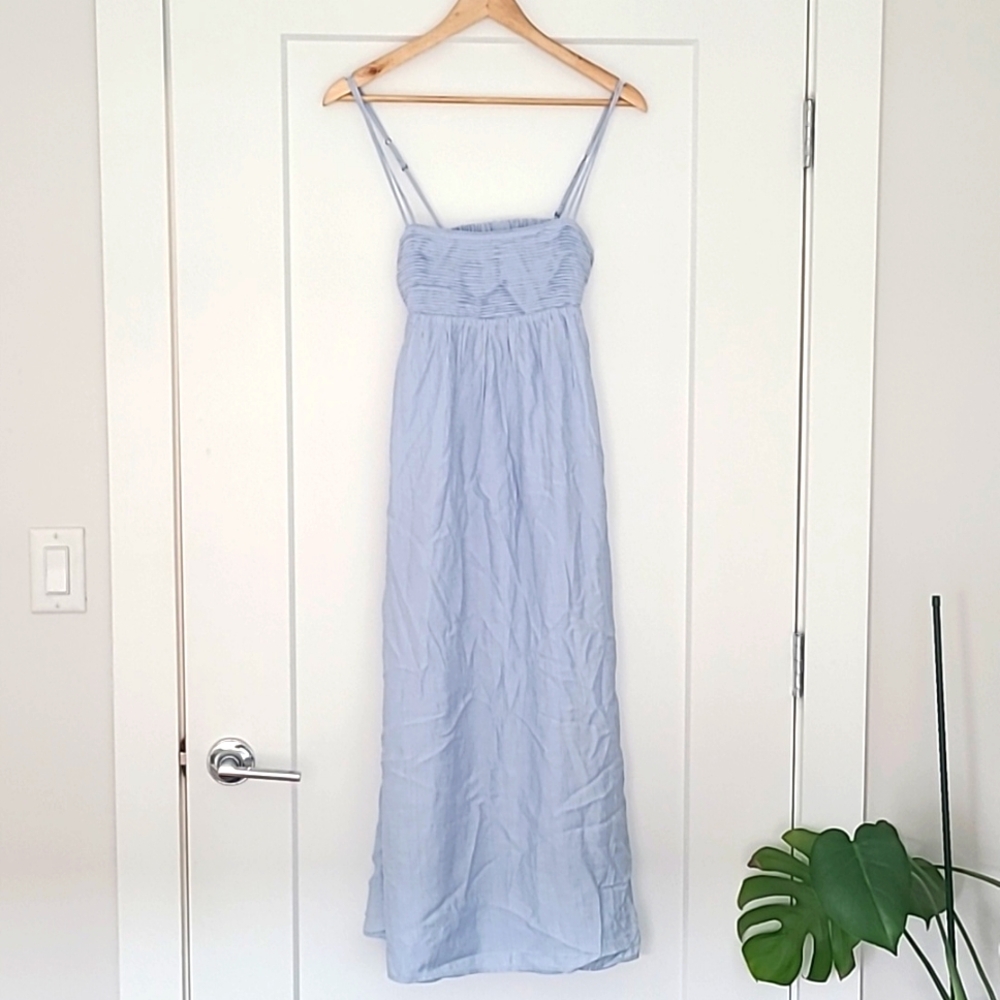 Abercrombie & Fitch Light Blue Maxi Dress